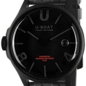 U-Boat Herrklocka 9544 Darkmoon Svart/Gummi Ø44 mm