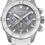 ulysse nardin herrklocka 1503-170le-1a-gw-3a diver grå/gummi ø44 mm