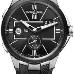 ulysse nardin herrklocka 243-20-3-42 blast svart/gummi ø42 mm