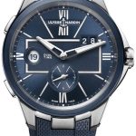 ulysse nardin herrklocka 243-20-3-43 blast blå/gummi ø42 mm