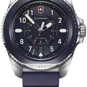Victorinox Herrklocka 241975 Journey 1884 Blå/Gummi Ø43 mm