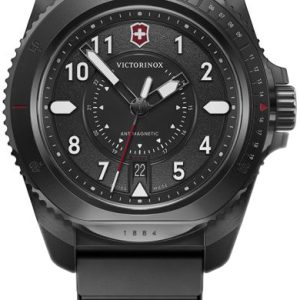 Victorinox Herrklocka 241982 Journey 1884 Svart/Gummi Ø43 mm