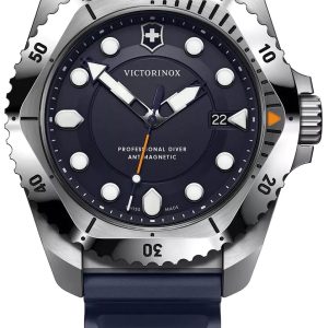 Victorinox Herrklocka 241991 Dive Pro Blå/Gummi Ø43 mm