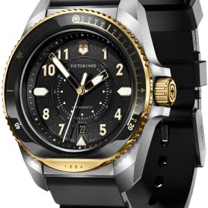 Victorinox Herrklocka 242014 Journey 1884 Svart/Gummi Ø43 mm
