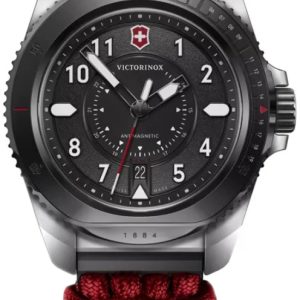 Victorinox Herrklocka 242016.1 Journey 1884 Svart/Textil Ø43 mm