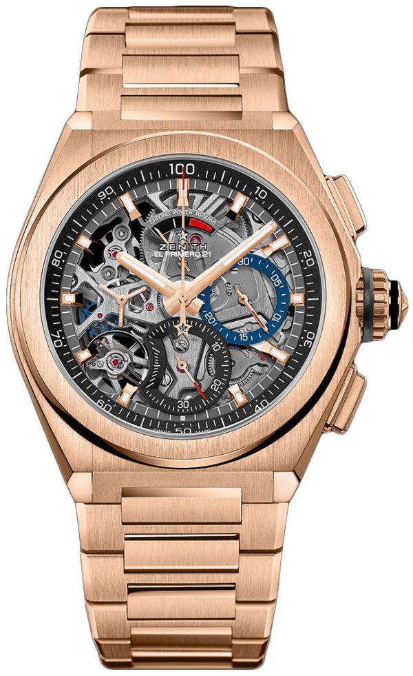 zenith herrklocka 18.9000.9004-71.m9000 el primero skelettskuren/18
