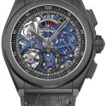 zenith herrklocka 49.9001.9004-78.r915 el primero skelettskuren/gummi