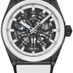 zenith herrklocka 49.9007.9004-11.r923 el primero svart/gummi ø44 mm