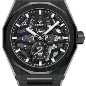 Zenith Herrklocka 49.9300.3620-78.I001 Defy Skyline Svart/Keramik