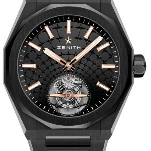 Zenith Herrklocka 49.9300.3630-21.I001 Defy Skyline Svart/Keramik