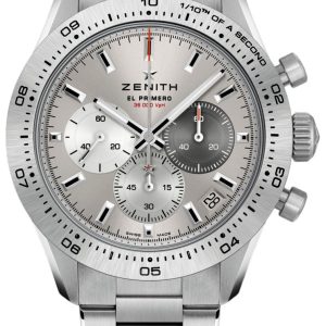 Zenith Herrklocka 95.3100.3600-39.M3100 Chronomaster Sport Grå/Stål