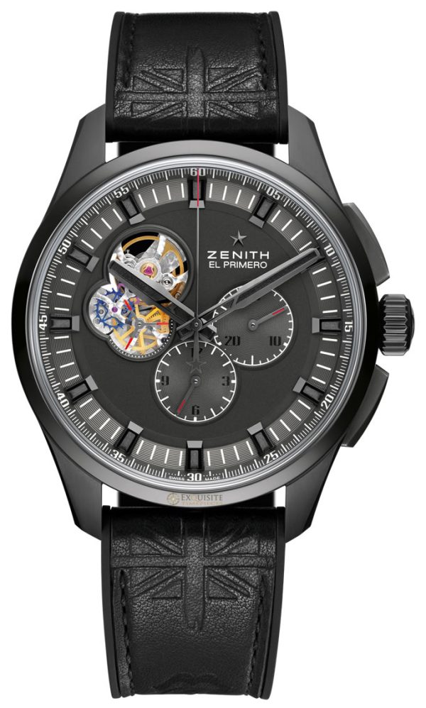 zenith herrklocka 96.2260.4061-21.r575 el primero svart/gummi ø42 mm