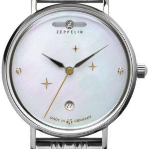 Zeppelin Damklocka 7131M1 Luna Vit/Stål Ø36 mm