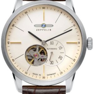 Zeppelin Herrklocka 73645 Flatline Beige/Läder Ø40 mm