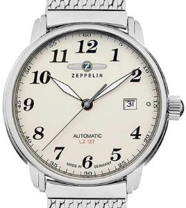 Zeppelin Herrklocka 7656M5 Graf Beige/Stål Ø40 mm