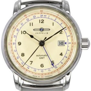 Zeppelin Herrklocka 7668M5 Los Angeles Beige/Stål Ø42 mm