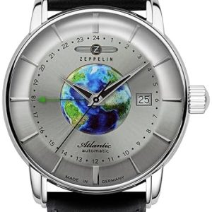 Zeppelin Herrklocka 84681 Atlantic Grå/Läder Ø42 mm