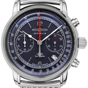 Zeppelin Herrklocka 8614M3 Los Angeles Blå/Stål Ø42 mm