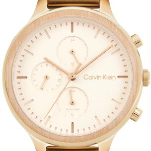 Calvin Klein Damklocka 25200241 Energize Rosa/Roséguldstonat stål