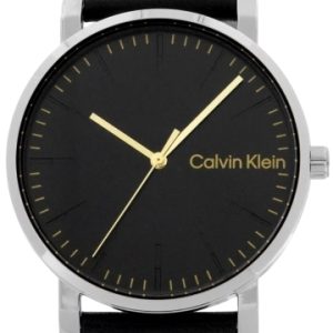 Calvin Klein Herrklocka 25200262 Slate Svart/Läder Ø43 mm