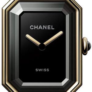 Chanel Damklocka H6951 Premiere Svart/Läder
