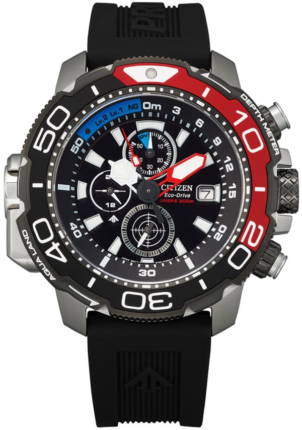 citizen herrklocka bj2167-03e promaster svart/gummi ø47 mm