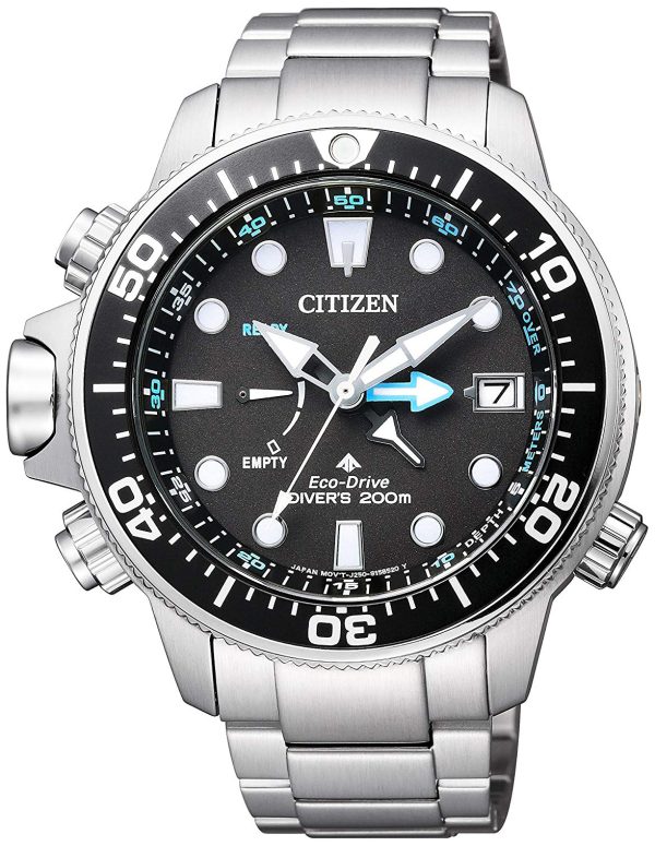 citizen herrklocka bn2031-85e promaster svart/stål ø46 mm