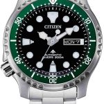 citizen herrklocka ny0084-89ee promaster svart/stål ø42 mm
