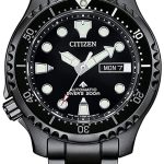 citizen herrklocka ny0145-86e promaster svart/stål ø44 mm