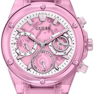 Guess Damklocka GW0438L2 Multifunction Rosa/Resinplast Ø39 mm