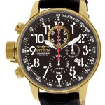 invicta herrklocka 1515 force lefty svart/textil ø46 mm
