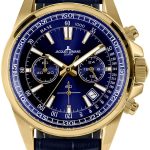 jacques lemans herrklocka 1-2117g liverpool blå/gummi ø44 mm