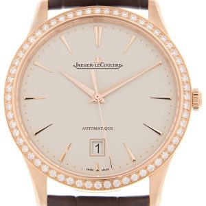 Jaeger LeCoultre Herrklocka 1232501 Master Ultra Thin Beige/Läder