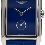 longines damklocka l5.512.4.90.2 dolcevita blå/läder