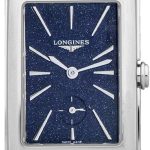 longines damklocka l5.512.4.93.6 dolcevita blå/stål