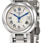 longines damklocka l8.111.4.71.6 primaluna silverfärgad/stål ø26.5