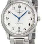 longines herrklocka l2.628.4.78.6 master silverfärgad/stål ø38.5 mm