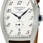 longines herrklocka l2.642.4.73.4 evidenza silverfärgad/läder
