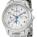 longines herrklocka l2.673.4.78.6 master silverfärgad/stål ø40 mm