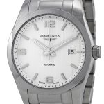 longines herrklocka l2.785.4.76.6 conquest svart/stål ø40 mm