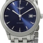 longines herrklocka l4.974.4.92.6 flagship blå/stål ø38.5 mm