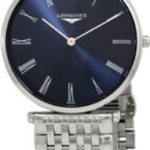 longines l4.755.4.94.6 la grande classique de blå/stål ø36 mm