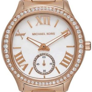 Michael Kors Damklocka MK4806 Sage Vit/Roséguldstonat stål Ø38 mm