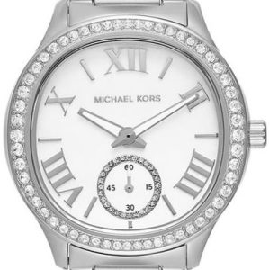 Michael Kors Damklocka MK4807 Sage Vit/Stål Ø38 mm