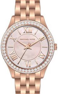 Michael Kors Damklocka MK4845 Harlowe Roséguldstonad/Roséguldstonat