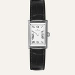 mockberg timeless black leather silver