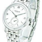 montblanc damklocka 118535 star vit/stål ø32 mm