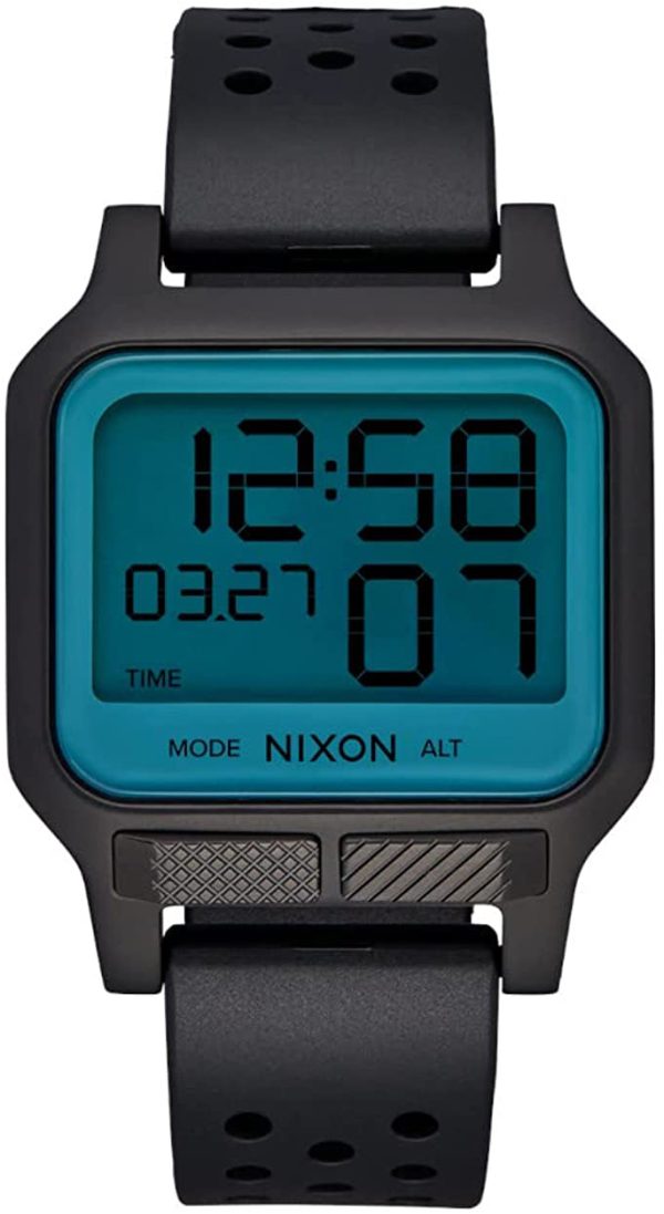 nixon a13205071-00 the heat lcd/gummi