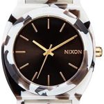 nixon a3272882-00 the time teller svart/acetat ø40 mm
