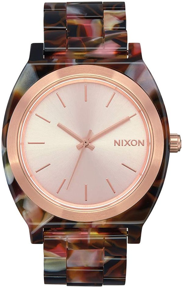 nixon a3273233-00 roséguldstonad/resinplast ø37 mm